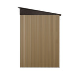 Garden Shed Workshop Collection Outdoor Storage Skillion Roof 238x131cm Steel