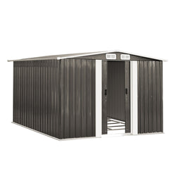 Garden Shed Outdoor Storage Sheds Cabin Metal Base
