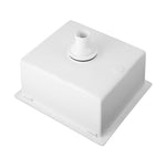 Kitchen Sink Granite Stone Laundry Basin Under/Top Single Bowl 460x410mm