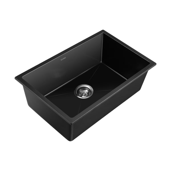 Kitchen Sink 70x45cm Granite Stone Sink Laundry Basin Single Bowl