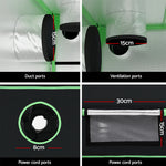 100x60x180cm 4 Tiers Kits Hydroponics Indoor Grow System