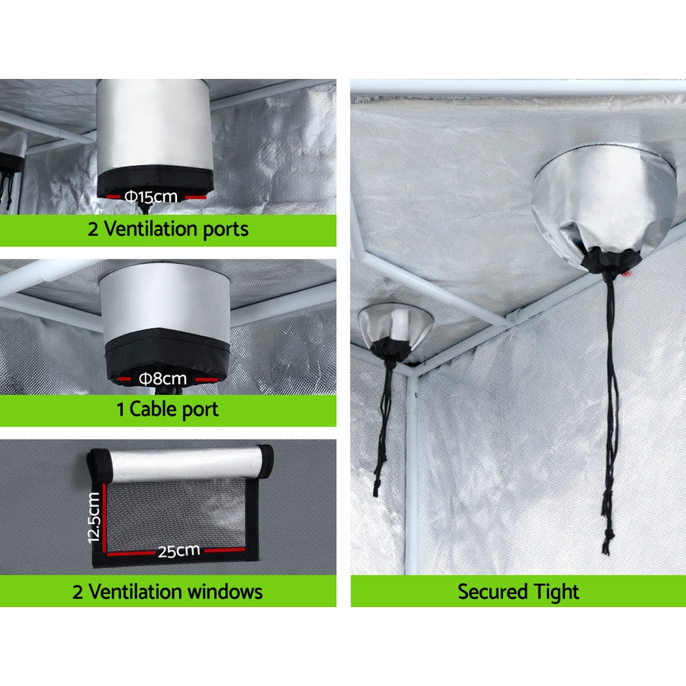 Kits Hydroponics Kit Indoor Grow System 142X100X180CM