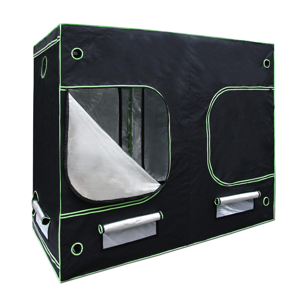 Grow Tent 240X120X200Cm 1680D Hydroponics Kit Indoor Plant Room System