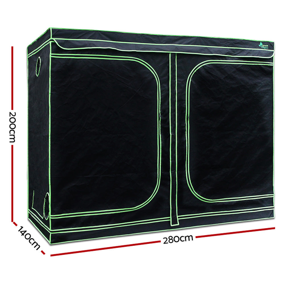 280x140x200CM Hydroponics Kit Indoor Plant Room System