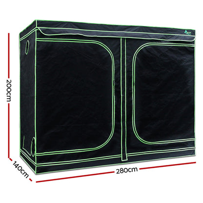 280x140x200CM Hydroponics Kit Indoor Plant Room System