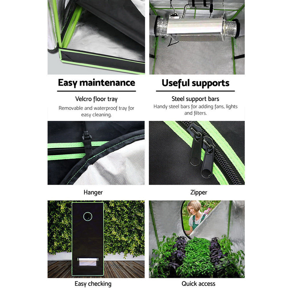 280x140x200CM Hydroponics Kit Indoor Plant Room System