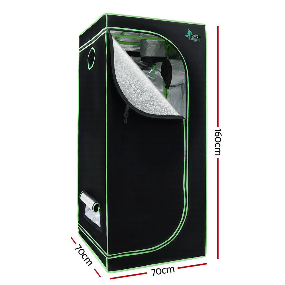 70x70x160CM 1680D Hydroponics Kit Indoor Plant Room System
