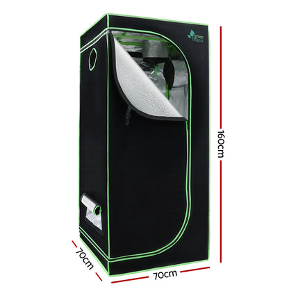 70x70x160CM 1680D Hydroponics Kit Indoor Plant Room System
