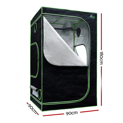 Grow Tent 900X90X180Cm 1680D Hydroponics Kit Indoor Plant Room