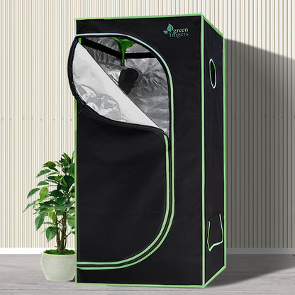 60X60X140Cm Grow Tent Light Kit With 600W Led & 4" Vent Fan