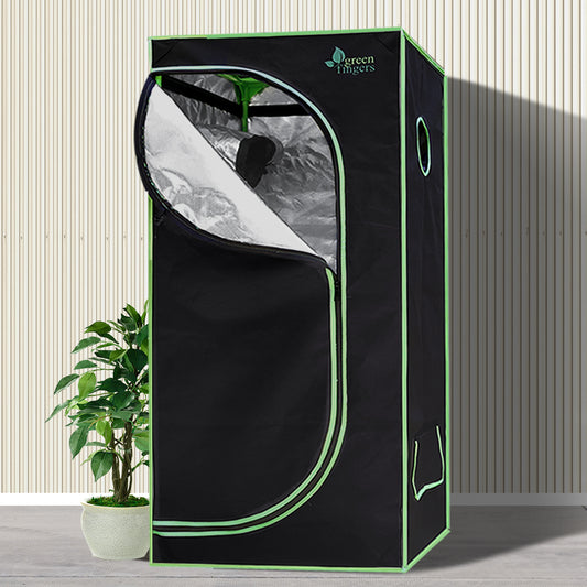 60X60X140Cm Grow Tent Light Kit With 600W Led & 4" Vent Fan