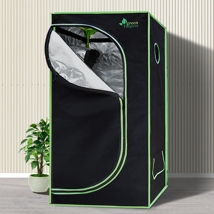 80X80X160Cm Grow Tent Light Kit With 1000W Led & 4" Vent Fan