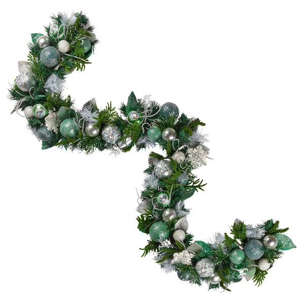  Mint Luxe Christmas Garland - 185cm