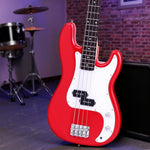 Electric Guitar Bass 47 Inch Red