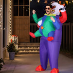 Inflatable Clown Costume For Adults