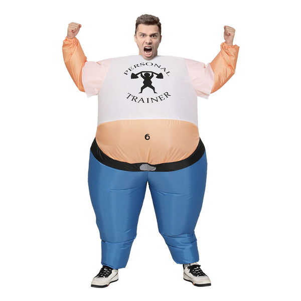  Inflatable Samson Costume Adult Suit Blow Up Party Fancy Dress