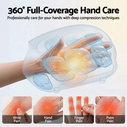 Hand Massager Heat Compression Cordless | HomeAndLiving - 6