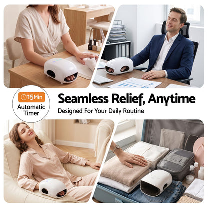 Hand Massager Heat Compression Cordless | HomeAndLiving - 10
