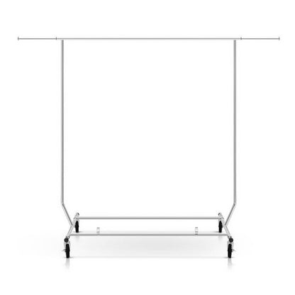 Clothes Rack Airer Rail Coat Stand Adjustable Hanger