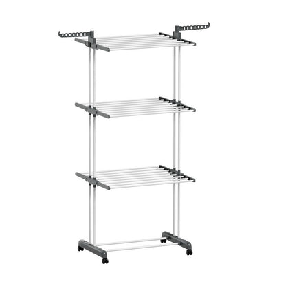 Clothes Airer Drying Rack 173cm Coat Hanger Foldable