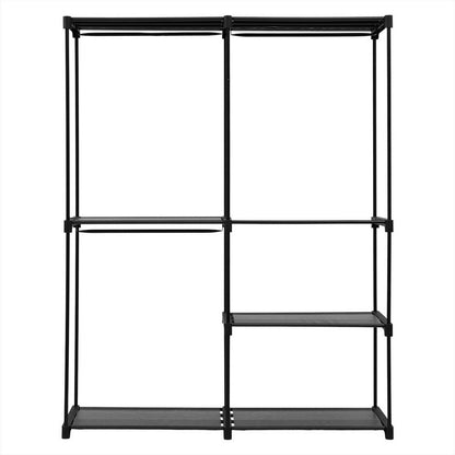 Wardrobe Clothes Rack Closet 181Cm Fabric Upholstery Storage