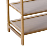 Bamboo Clothes Rack with Shelves - 8-Tier