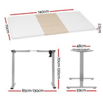 Motorised Standing Desk Sit Stand Desks 120CM/140CM