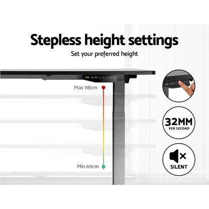 Motorised Standing Desk - Grey
