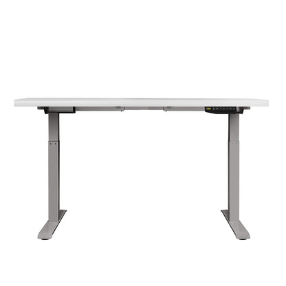 Sit Stand Standing Desk Motorised Electric Adjustable Laptop Computer Table Dual Motors 140cm