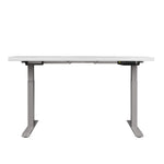 Sit Stand Standing Desk Motorised Electric Adjustable Laptop Computer Table Dual Motors 140cm