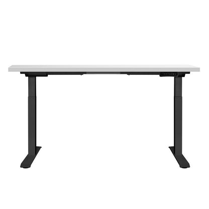 Standing Desk Motorised Dual Motor White 140Cm