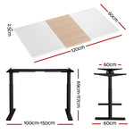 Standing Desk Motorised Electric Dual Motor 120CM/140CM