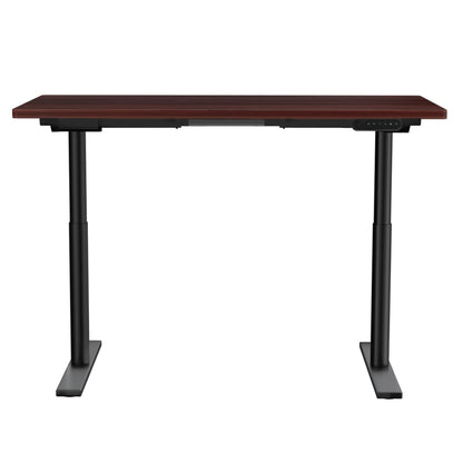 Elegant Black 140cm/120cm Height Adjustable Electric Standing Desk