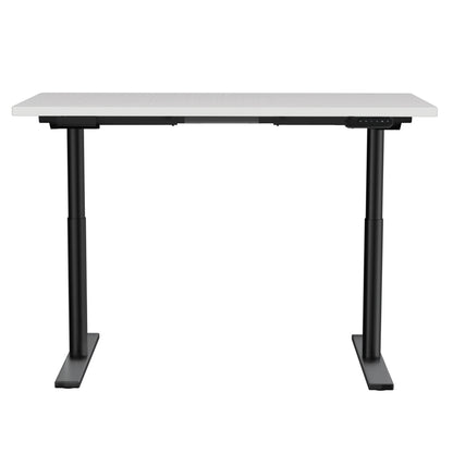 Standing Desk Motorised Electric Dual Motor White Oak 120CM