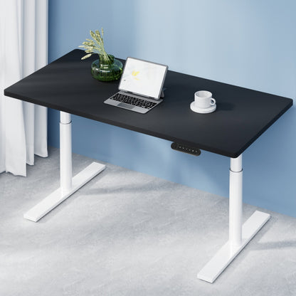 Electric Standing Desk Sit Stand Desks Motorised Dual Motor 120CM Black