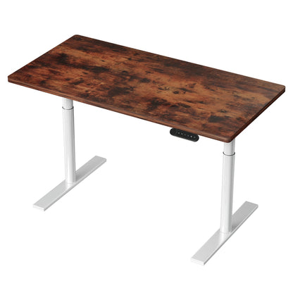 Elegant Black 140cm/120cm Height Adjustable Electric Standing Desk