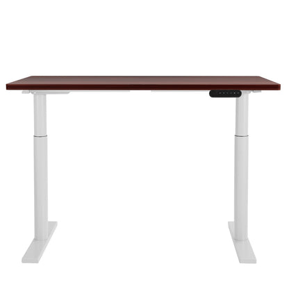 Standing Desk Motorised Electric Dual Motor White Oak 120CM