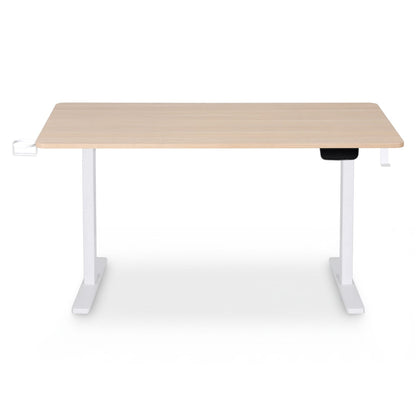 Electric Standing Desk Oak 140cm 140x70x72cm