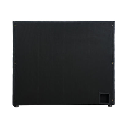 Bed Frame Headboard King Single Size Bedhead Black Leather