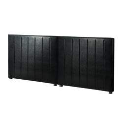 Bed Frame Headboard Double Queen King Bedhead Black Leather