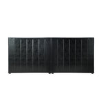 Bed Frame Headboard Double Queen King Bedhead Black Leather