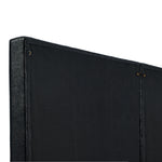 Bed Frame Headboard Double Queen King Bedhead Black Leather
