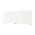 Bed Frame Headboard Double Queen King White Boucle