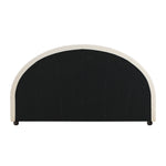 Bed Head Queen Size Headboard Fabric Beige