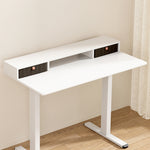 Standing Desk Desktop Storage Rack w/ Drawer 120cm