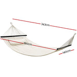 Hammock Bed Outdoor Camping Portable Hanging Chair 2 Person Piillow