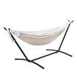 Outdoor Camping Hammock With Stand Cotton Rope