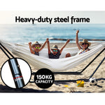 Hammock Bed With Stand Outdoor Camping Hammocks Steel Frame