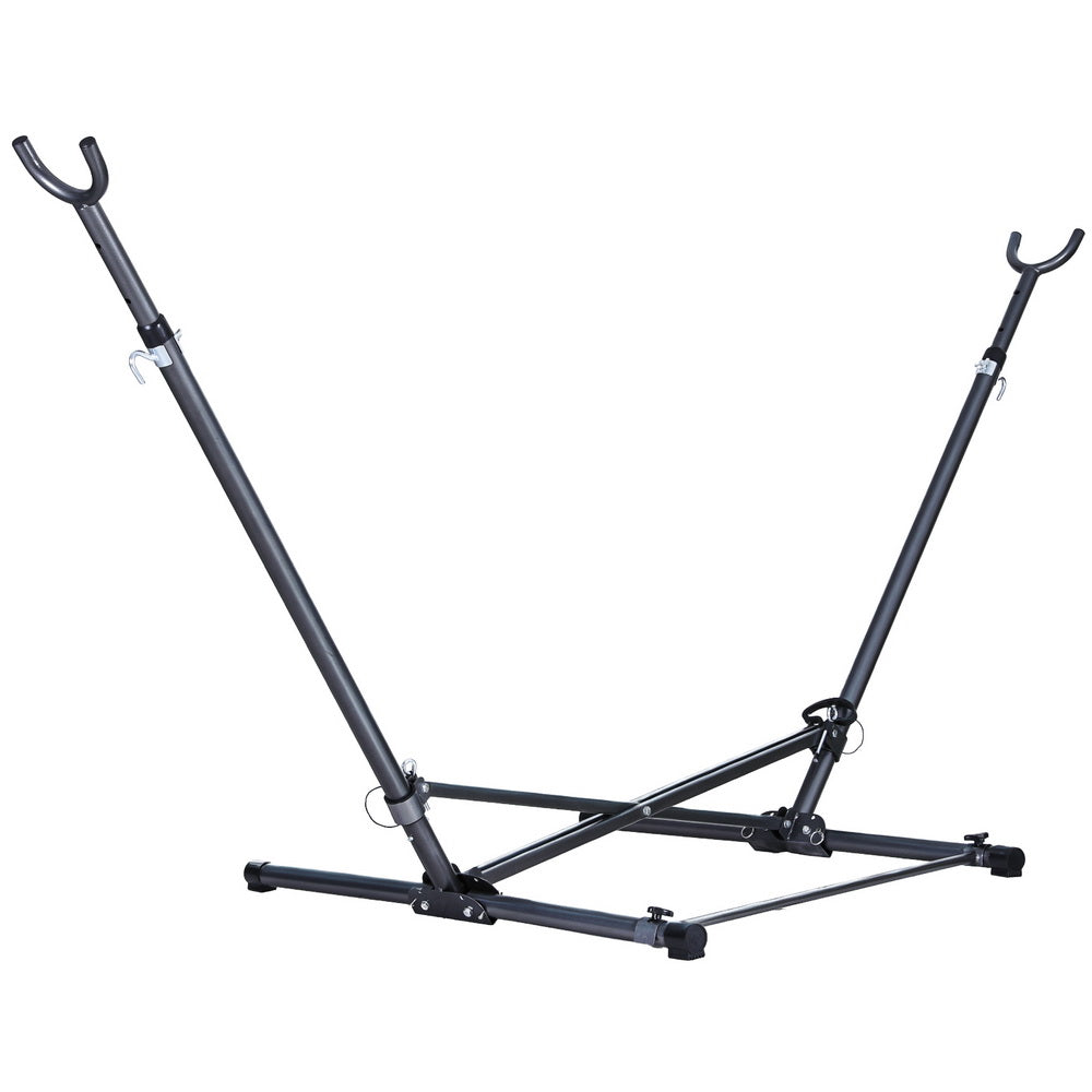 Hammock Bed Stand Steel Frame Outdoor Indoor