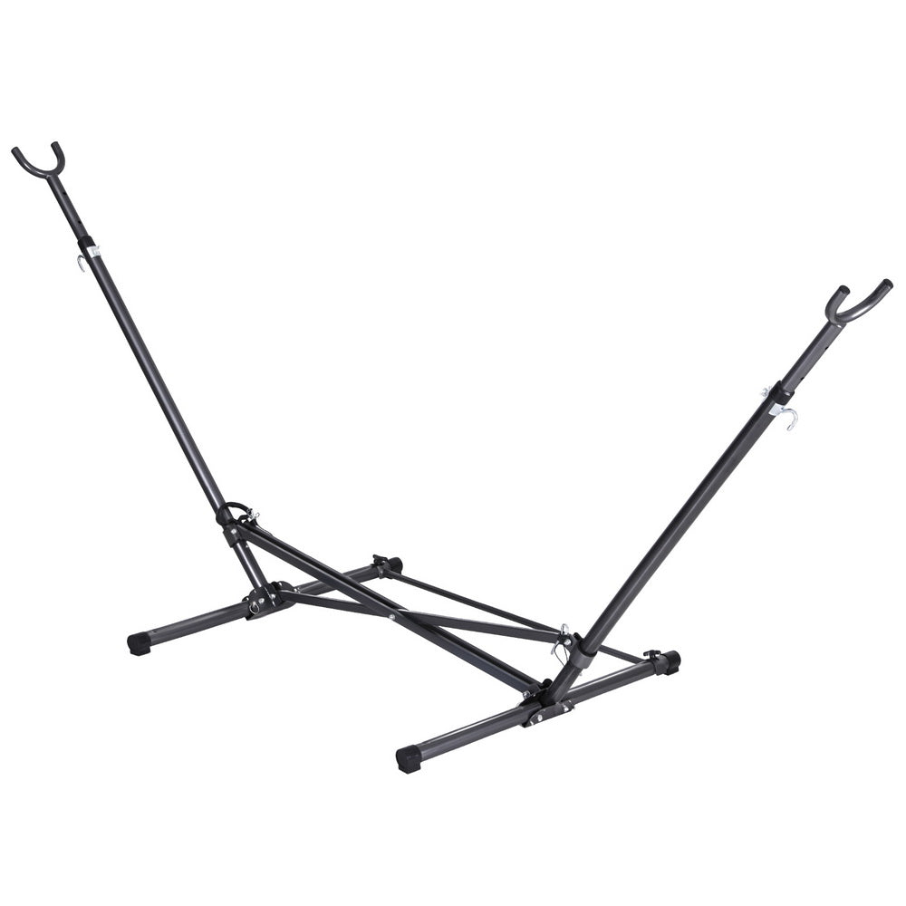 Hammock Bed Stand Steel Frame Outdoor Indoor
